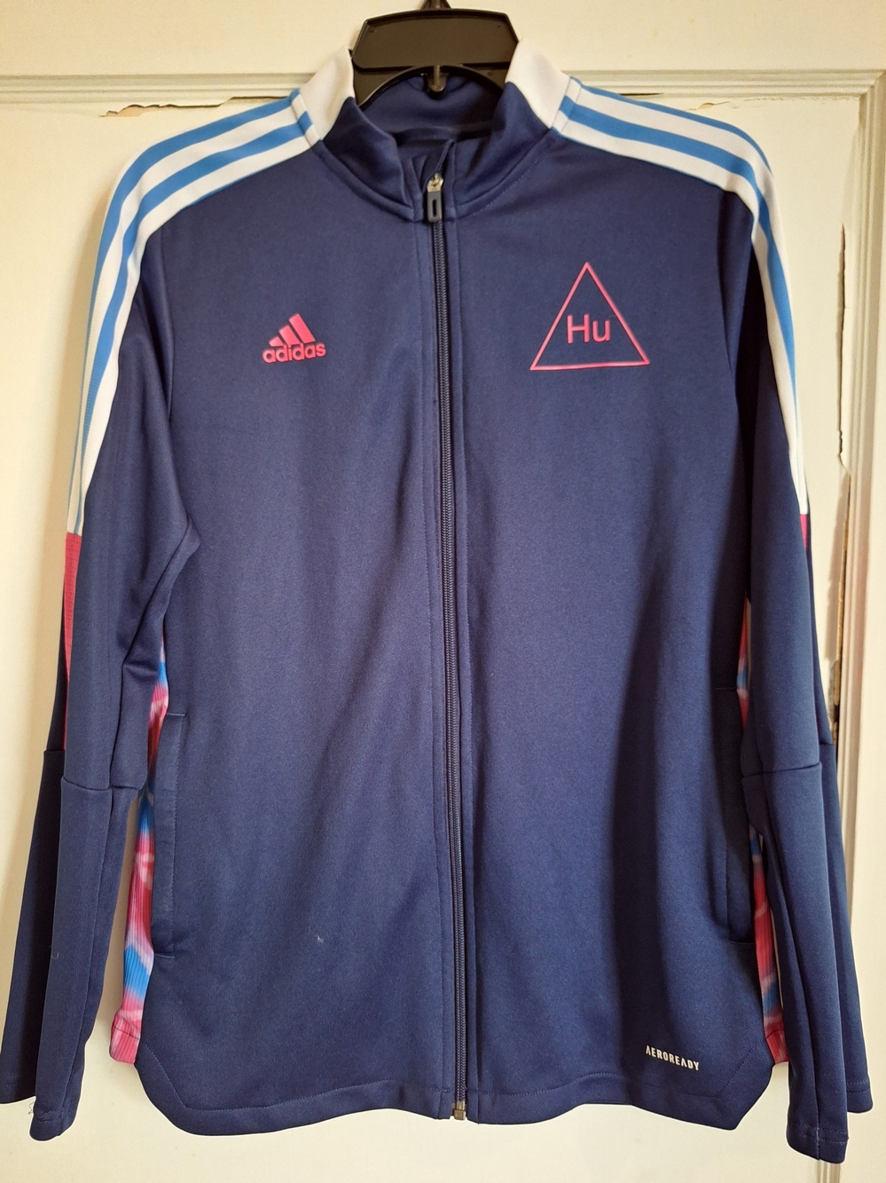 adidas Pharrell Williams Collaboration Womens Navy Track Jacket
